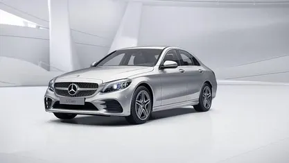 Gebraucht Mercedes C180 AMG 156 PS (114 kW) 2019 Silber Limousine