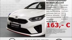 Hw2) deluxeweiss met. (weiss Gebraucht 2019 Kia Ceed GT Limousine | 15.484 € (Fairer Preis)