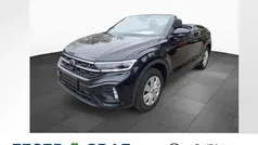 Deep black perleffekt schwarz Gebraucht 2024 VW T-Roc Cabriolet R-line Cabrio | 32.990 € (Guter Preis)