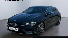 Kosmosschwarz metallic Gebraucht 2021 Mercedes CLA35 AMG AMG Kombi | 37.480 € (Guter Preis)