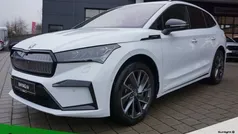 Weiss Neu 2025 Skoda Enyaq iV SportLine SUV | 55.990 € (Fairer Preis)