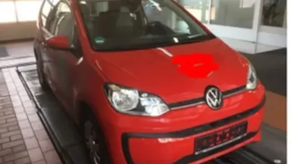Gebraucht VW up! 65 PS (47 kW) 2021 Rot Kleinwagen