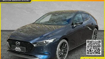 Neu Mazda 3 Homura-Line 140 PS (102 kW) 2026 Deep crystal blue Limousine