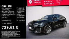 Mythosschwarz metallic Gebraucht 2024 Audi Q8 Ambiente SUV | 79.689 € (Fairer Preis)