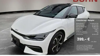 Gebraucht Kia EV6 GT-Line 239 kW (325 PS) 2023 Snow white perlefekt SUV