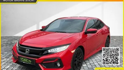 Rally red Gebraucht 2021 Honda Civic Elegance Limousine | 18.990 € (Fairer Preis)