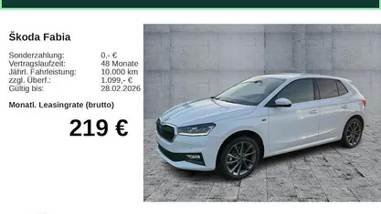 Gebraucht 2025 Skoda Fabia Tour Limousine | 23.970 € (Fairer Preis)