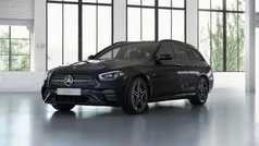 Metalliclack obsidianschwarz Gebraucht 2021 Mercedes E300 AMG Kombi | 34.490 € (Fairer Preis)