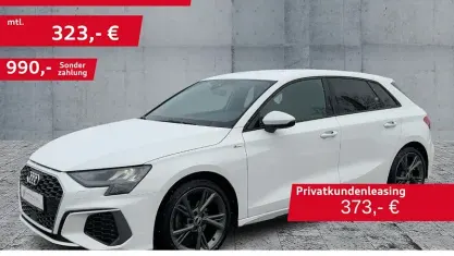 Gebraucht Audi A3 S-Line 110 PS (80 kW) 2021 Weiß Limousine