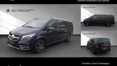 Blau Gebraucht 2021 Mercedes V250 AMG line Van / Kleinbus | 55.500 € (Fairer Preis)