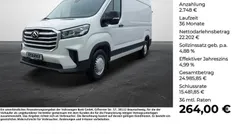 Weiß (weiß) Gebraucht 2023 Maxus V90 Van | 24.950 € (Fairer Preis)