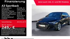 Brillantschwarz Gebraucht 2022 Audi A3 Advanced Plus Limousine | 22.630 € (Fairer Preis)