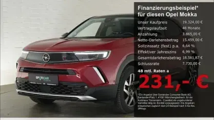 Gebraucht Opel Mokka Elegance 131 PS (96 kW) 2023 Kosmos rot SUV