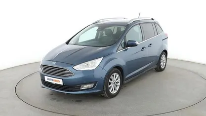 Blau Gebraucht 2019 Ford Grand C-Max Titanium Van / Kleinbus | 14.970 € (Fairer Preis)