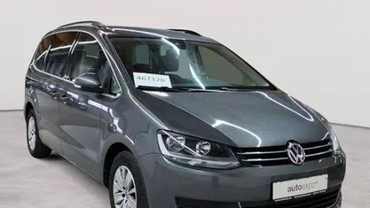 Gebraucht VW Sharan Comfortline 150 PS (110 kW) 2021 Indiumgrau metallic Van / Kleinbus