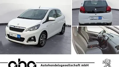 Weiß Gebraucht 2021 Peugeot 108 Allure Kleinwagen | 10.930 € (Fairer Preis)