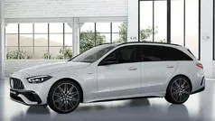 Weiß Gebraucht 2023 Mercedes C43 AMG Night Kombi | 59.890 € (Fairer Preis)