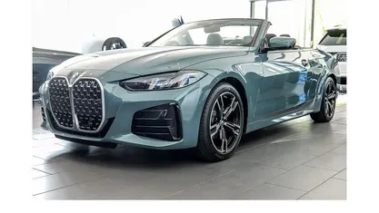 Neu BMW 420 M Sport 184 PS (135 kW) 2026 Grün Cabrio