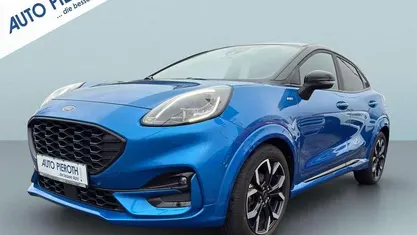 Gebraucht Ford Puma ST-Line X 125 PS (91 kW) 2022 Desert island blue metallic SUV