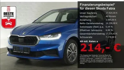 Używany Skoda Fabia Tour 110 KM (80 kW) 2024 Niebieski Hatchback
