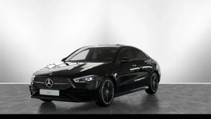 Gebraucht Mercedes CLA200 AMG 163 PS (119 kW) 2024 Metalliclack kosmosschwarz Coupé