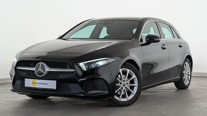 Brugt Mercedes A180 Progressive 116 HK (85 kW) 2019 Sort Sedan