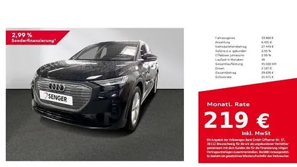 Gebraucht Audi Q4 e-tron Ambiente 150 kW (204 PS) 2023 Mythosschwarz metallic SUV