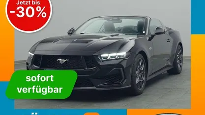 Schwarz Gebraucht 2025 Ford Mustang GT Cabrio | 62.970 € (Fairer Preis)