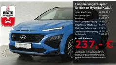 Blau Gebraucht 2021 Hyundai Kona N Line SUV | 19.824 € (Fairer Preis)