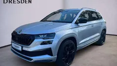 Silber Gebraucht 2022 Skoda Karoq SportLine SUV | 30.750 € (Guter Preis)