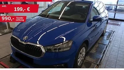 Gebraucht Skoda Fabia Selection 80 PS (58 kW) 2023 Blau Kleinwagen