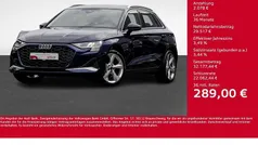 Navarrablau metallic Gebraucht 2025 Audi A3 Sportback Advanced Limousine | 32.599 € (Fairer Preis)