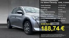 Silber Gebraucht 2021 Peugeot e-208 Active Kleinwagen | 14.940 € (Fairer Preis)