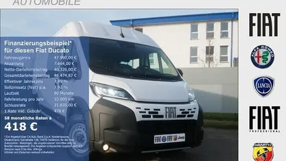 Gebraucht Fiat Ducato 179 PS (131 kW) 2026 Van