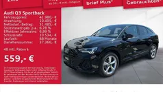 Mythosschwarz metallic Gebraucht 2024 Audi Q3 S-Line SUV | 41.980 € (Fairer Preis)