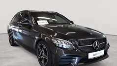 Graphitgrau metallic Gebraucht 2020 Mercedes C220 AMG line Kombi | 19.590 € (Guter Preis)