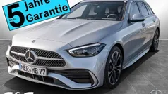 Metalliclack hightechsilber Gebraucht 2025 Mercedes C200 AMG Kombi | 53.555 €