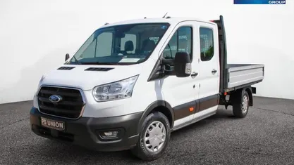 Gebraucht Ford Transit 170 PS (125 kW) 2022 Weiss / frozen white Limousine