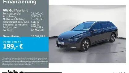 Gebraucht VW Golf VIII Life 150 PS (110 kW) 2023 Uranograu Kombi
