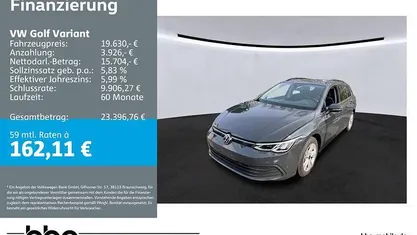 Gebraucht VW Golf VIII Life 116 PS (85 kW) 2022 Grau Kombi