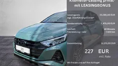 Mangrove green / mic Gebraucht 2021 Hyundai i20 N Line Limousine | 24.820 € (Teuer)