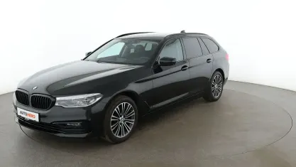 Gebraucht BMW 520 Sport Line 190 PS (139 kW) 2019 Schwarz Kombi