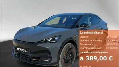 Ny Cupra Tavascan VZ 250 kW (340 HK) 2026 Grå SUV