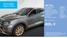 Grau Gebraucht 2024 VW T-Roc Style SUV | 28.890 € (Fairer Preis)