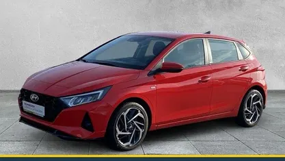 Gebraucht Hyundai i20 Intro Edition 101 PS (74 kW) 2021 Rot Kleinwagen