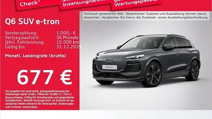 Gebraucht 2025 Audi Q6 e-tron Performance SUV | 66.685 € (Guter Preis)