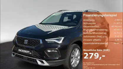 Nouvelle Seat Ateca 150 ch (110 kW) 2026 Noir SUV