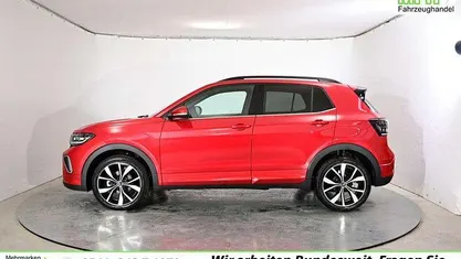 Kings red metallic Neu 2025 VW T-Cross R-line SUV | 31.641 € (Fairer Preis)