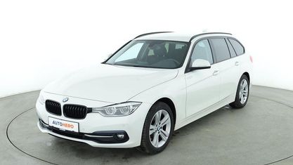 Gebraucht BMW 318 Sport Line 150 PS (110 kW) 2019 Weiß Kombi
