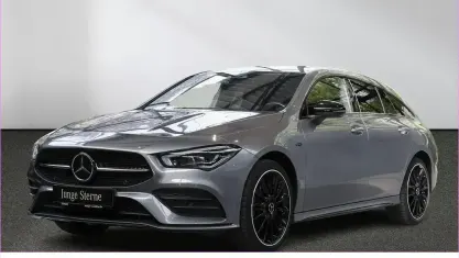 Gebraucht Mercedes CLA250e AMG 160 PS (117 kW) 2021 Grau Coupé
